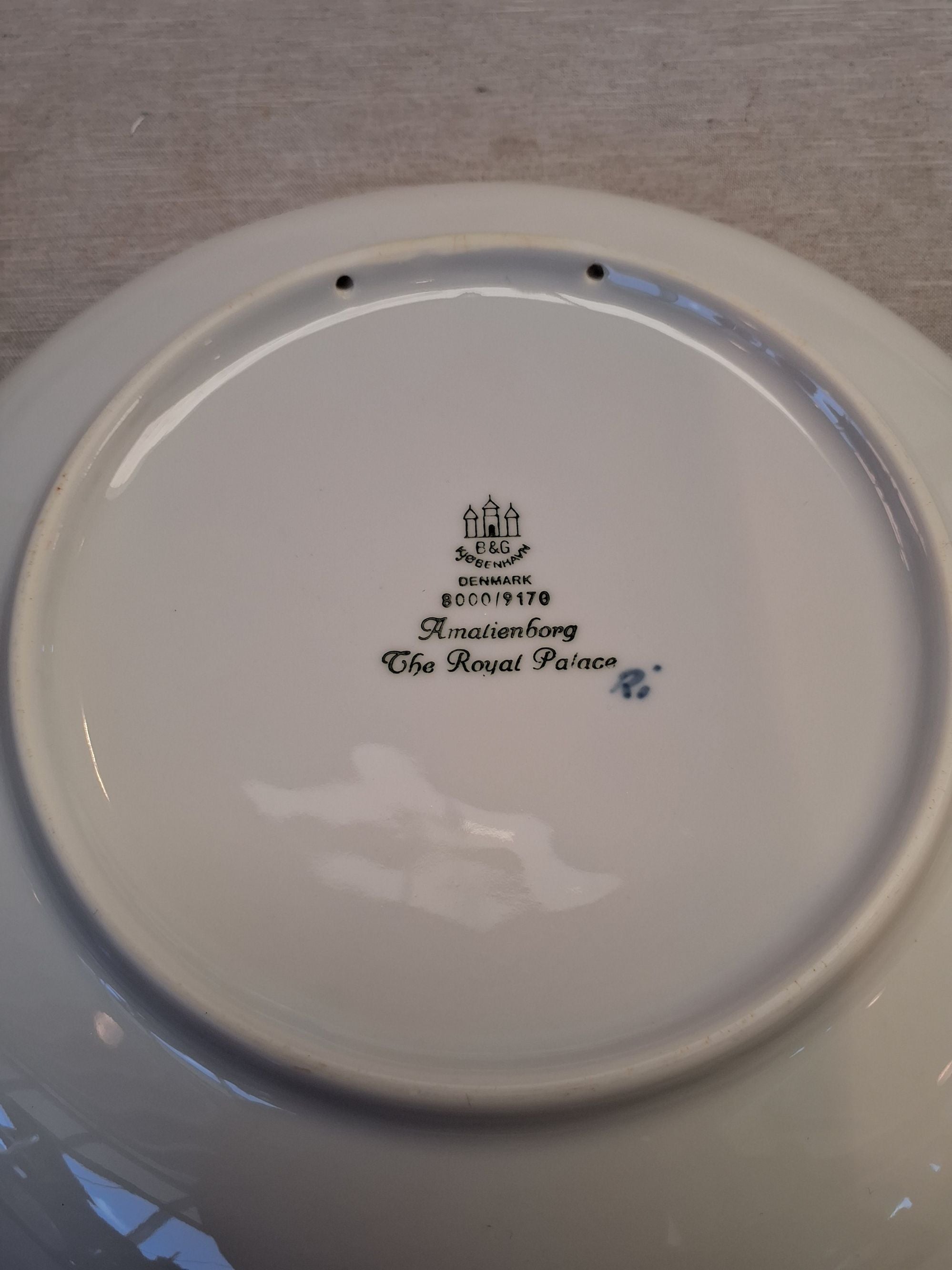 B&G 1970 stor jule platte